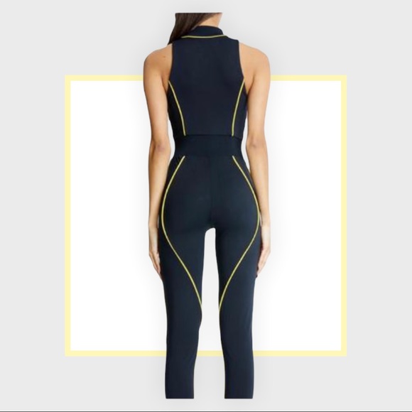 I Am Gia Darsha zip front jumpsuit - Picture 3 of 5